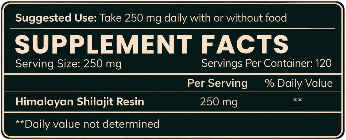 Sages of the Ages Himalayan shilajit resin