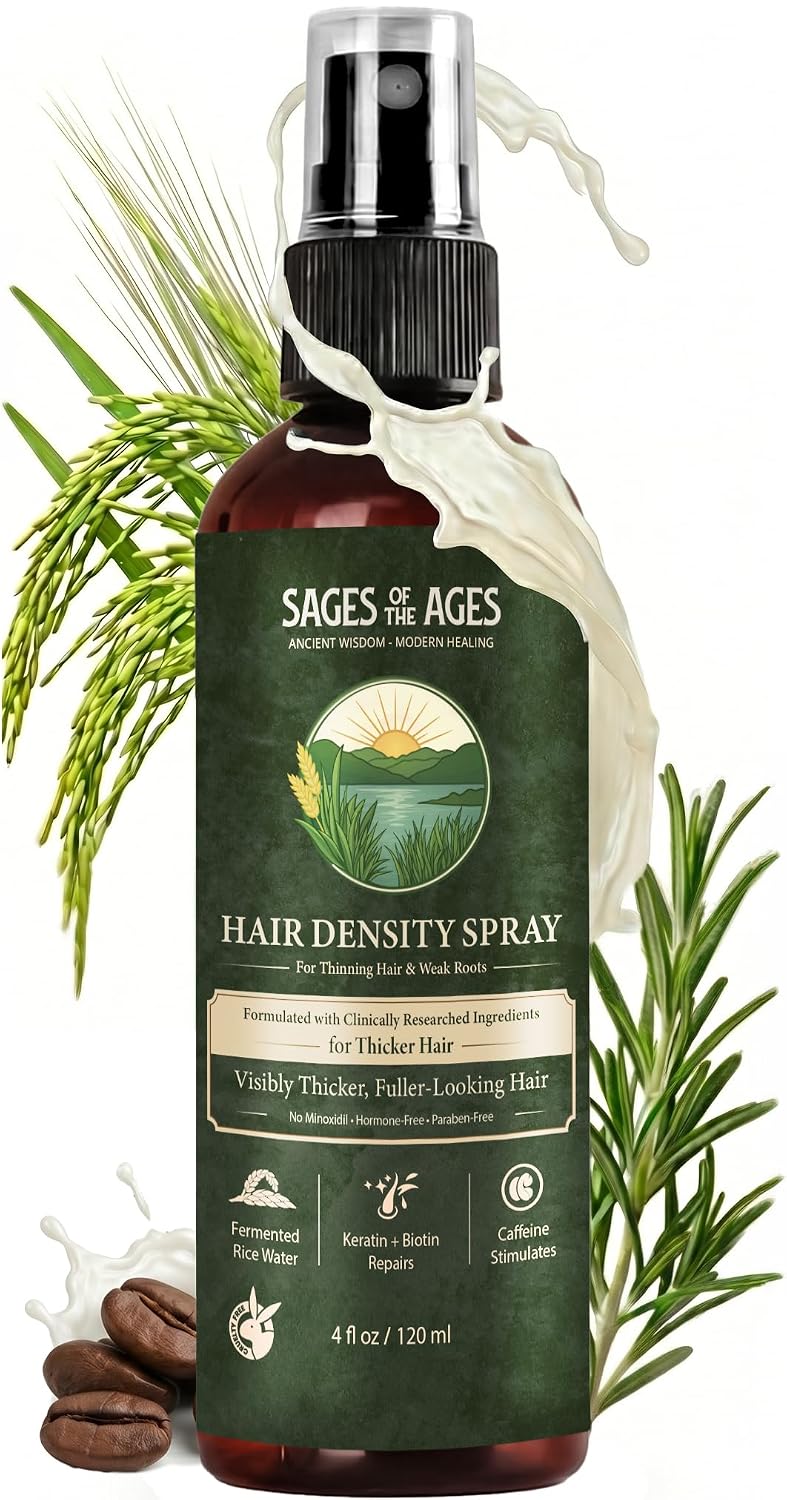 Sages of the Ages fermented rice water and rosemary hair spray