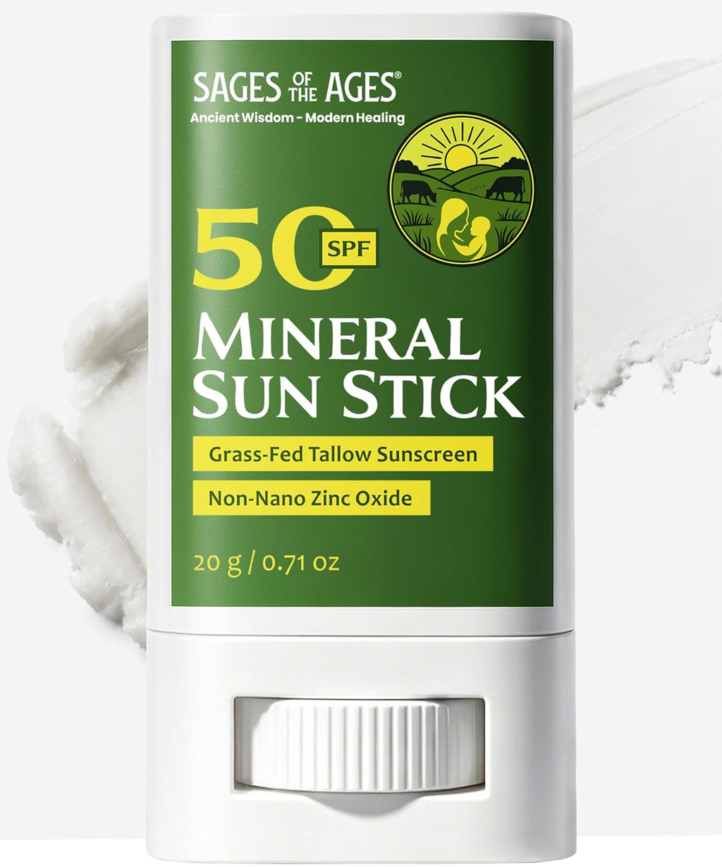 Tallow Mineral Sunscreen Stick SPF 50 – Sages of the Ages