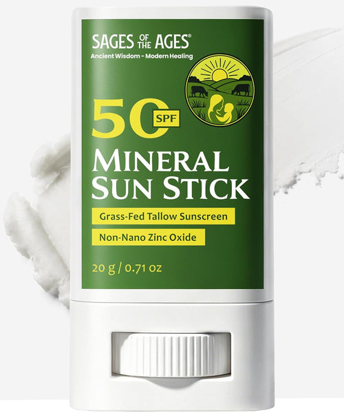 Tallow Mineral Sunscreen Stick SPF 50 – Sages of the Ages