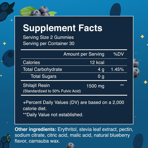 Shilajit Gummies 1500 mg – Sages of the Ages, image 2