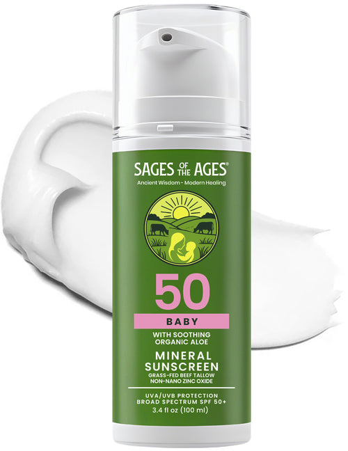 Mineral Baby Sunscreen SPF 50 – Sages of the Ages