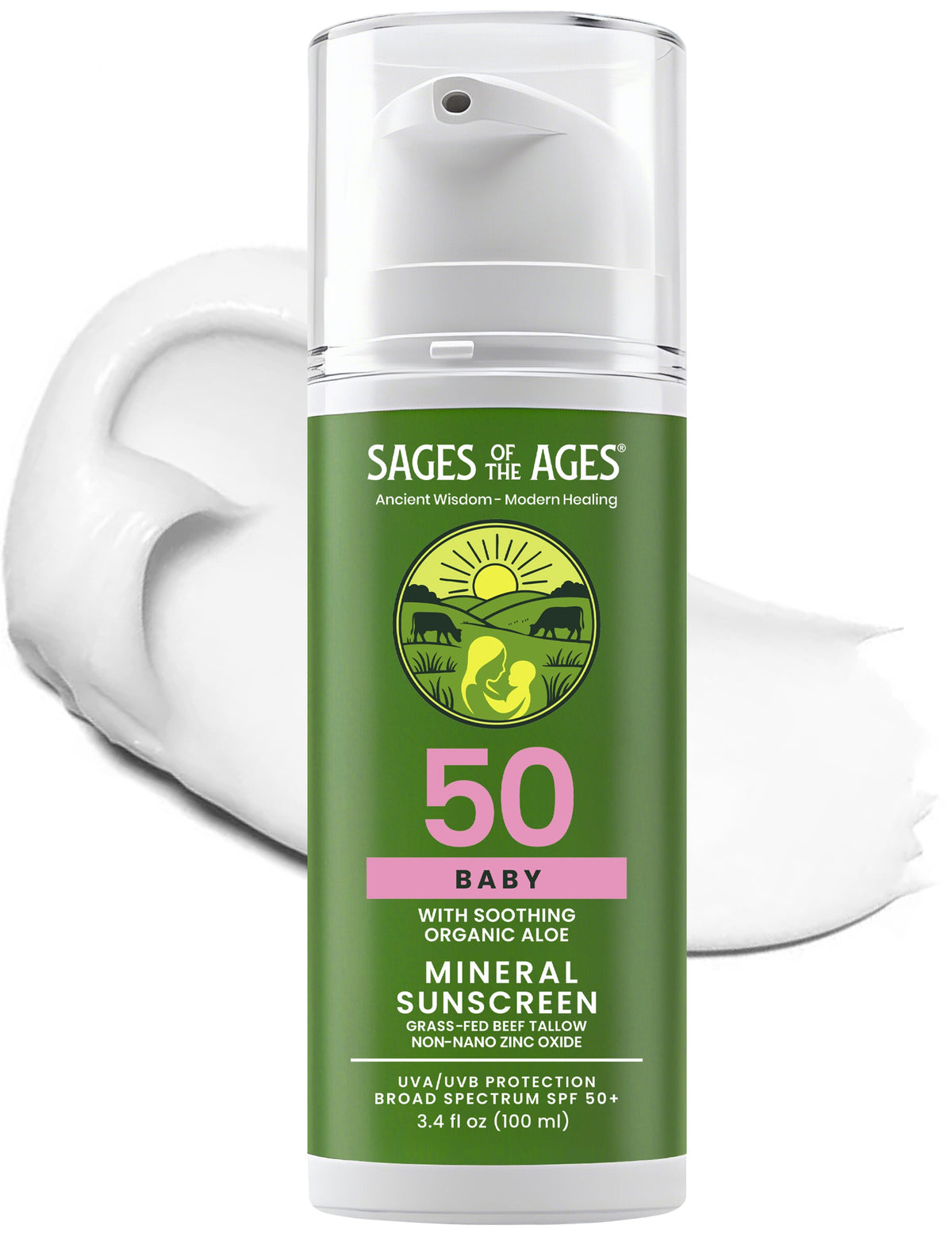 Mineral Baby Sunscreen SPF 50 – Family Sun Kit