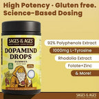 DopaMind L-Tyrosine Focus & Mood Gummies – Sages of the Ages, image 5