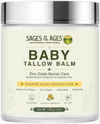 Tallow & Zinc Baby Diaper Balm – Sages of the Ages