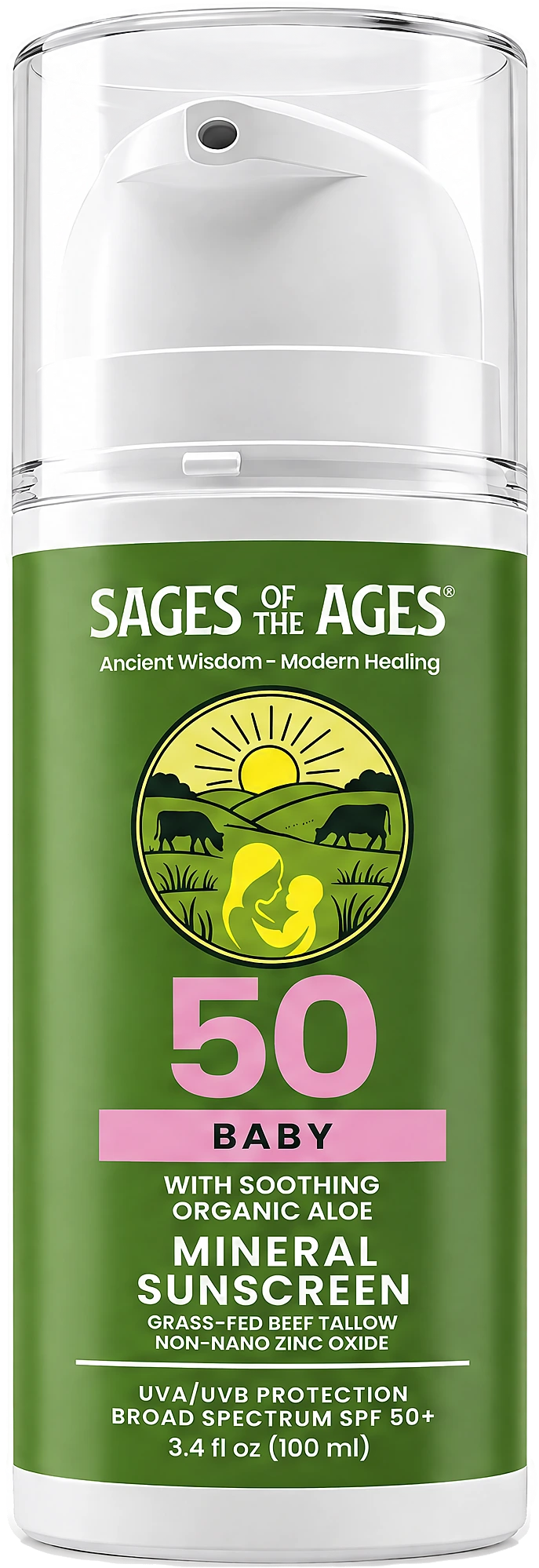 Baby Sunscreen Sensitive Skin Protection SPF 50